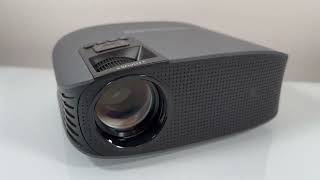 GooDee Projector 4K With WiFi And Bluetooth Supported FHD 1080P Mini Projector Review [upl. by Gaelan684]