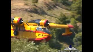 FLY LOW  HIT HARD  HAF CL215 CANADAIR [upl. by Pisarik476]