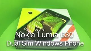 Nokia Lumia 630 Dual Sim Windows Phone [upl. by Ralip]