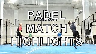 Padel Match My Highlights Good Intermediate Level 21102024 [upl. by Kuo]