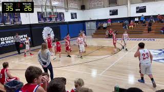 Wayne City vs Waltonville 6th Grade [upl. by Ahsenot]