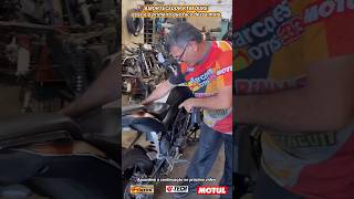 AMORTECEDOR KTM DUKE  meu 1º serviço para ktm de rua  parte 1 ktm suspensão oficina [upl. by Palmore445]