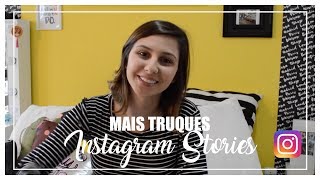 TRUQUES INSTAGRAM STORIES  VÍDEO 02  Vi Schefer [upl. by Pennington]