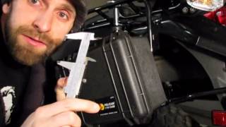 Kawasaki KLR650  Tool Box Installation and Luggage Rack System Review [upl. by Crista]