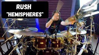 Hemispheres Prelude  RUSH Drum Cover [upl. by Wehhtam]