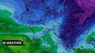 ΚΑΙΡΟΣ  25 Δεκεμβρίου 2024  Μοντέλο GFS  Στα 850 hPa  18 Z  Θερμοκρασία Στην Ευρώπη [upl. by Penrose]