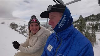 Bogus Basin is prepping for upcoming season receiving snow [upl. by Silvester]