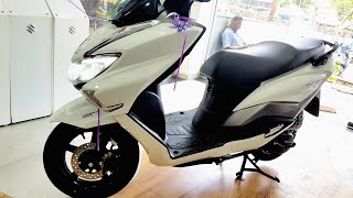 Suzuki Burgman Street 125  Price  Mileage  Features  Walkaround  Specs  India [upl. by Hesky]