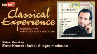 Ernst Krenek  Ernst Krenek  Suite  Allegro moderato  ClassicalExperience [upl. by Kinnon126]