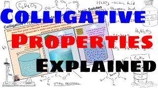 Colligative Properties  Explained [upl. by Htrowslle]