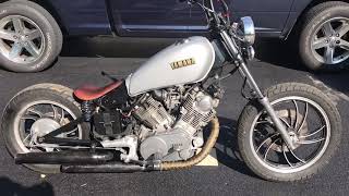 1982 Yamaha Virago 750 Bobber [upl. by Bushweller352]