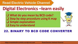 Binary to BCD code converter in digital electronics [upl. by Weinert941]