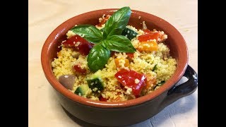 Cous Cous con Verdure Ricetta Facile e Veloce [upl. by Cherye420]