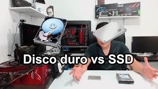 Diferencias entre un disco duro y una unidad de estado sólido  SSD [upl. by Arotak469]