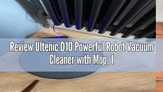 Review Ultenic D10 Powerful Robot Vacuum Cleaner with Mop 15min Lidar Quick Map Allergy Friendly [upl. by Alyek]