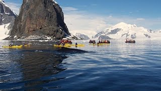 Walk in the Park Kayaking Antarctica [upl. by Heurlin643]