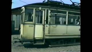 KarlMarxSadt  Straßenbahn  Chemnitz Rottluff 1988 [upl. by Ahsaf]