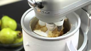 KitchenAid® Ice Cream Maker Attachment [upl. by Assiled]