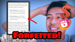 FORFEITED AFTER 6 MONTHS facebook fbmonetization fbmonetization payout onhold sahod reels [upl. by Atinuaj]