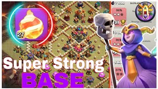 ANTI SUPER WITCH AND ANTI FIREBALL TH16 BASE LINK  TH16 NEW WAR BASE AND LEGEND BASE LINK [upl. by Inaoj283]