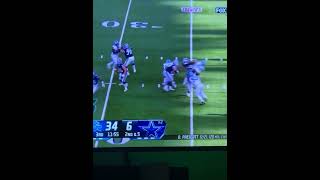 Aidan Hutchinson injury NFL nfl SOUND BONE SNAP [upl. by Romelle]