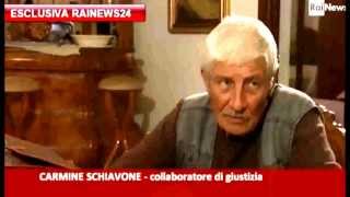 Il pentito ex boss Carmine Schiavone in esclusiva su rainews24 rivelazioni shock [upl. by Eetse]