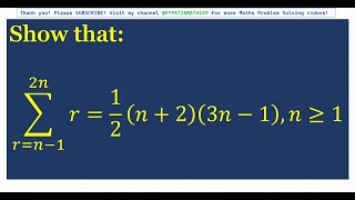 Summation  Sigma  ALevel Maths  KS5 Maths alevelmaths [upl. by Shaina]