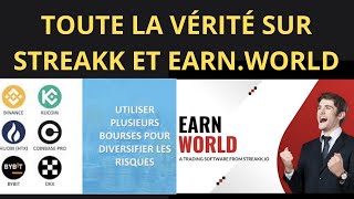 TOUTE LA VÉRITÉ SUR STREAKK ET EARNWORLD [upl. by Lukey]