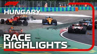 Race Highlights  2021 Hungarian Grand Prix [upl. by Bogart]