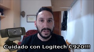 Cuidado con la webcam Logitech C920 [upl. by Anagrom]