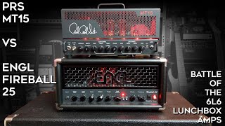 PRS MT15 vs ENGL Fireball 25 the little 6L6 amps [upl. by Ennove]