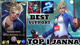 Wild Rift Janna  Top 1 Janna Gameplay Rank Challenger [upl. by Ssew520]