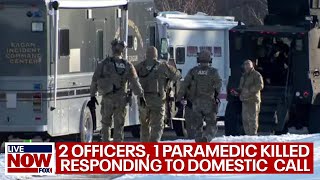 Burnsville shooting police officers paramedic killed in Minnesota  LiveNOW from FOX [upl. by Ericksen]