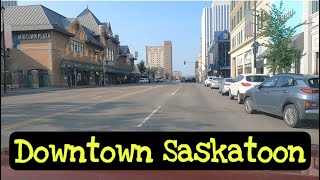 This Is Downtown Saskatoon 🇨🇦 [upl. by Aliuqahs862]