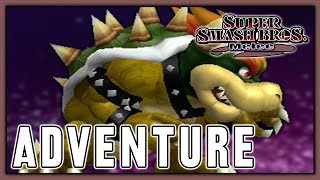 Super Smash Bros Melee  Adventure  Bowser [upl. by Aihsem]