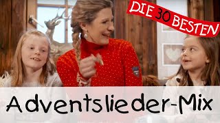 🕯 AdventsliederMix für Kinder 🕯  Kinderlieder zum Mitsingen und Bewegen [upl. by Lyle]