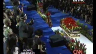 Funeral de Michael Jackson 070709 We are the world Heal The world [upl. by Porcia]