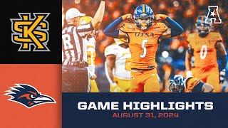 Game Highlights Kennesaw State vs UTSA August 31 2024 [upl. by Nickolai630]