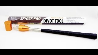 Spider PRO Divot Repair Tool Demo Video [upl. by Eanram]