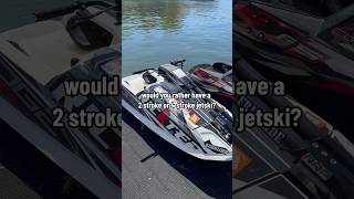 2 stroke vs 4 stroke jetskis 2stroke twostroke 4stroke fourstroke moto jetski standupjetski [upl. by Dru598]