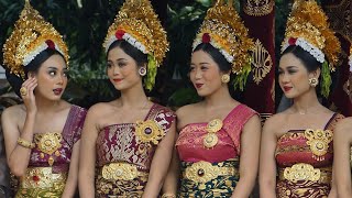 PROSESI NYENUK quotUBUDquot  Karya Agung Pura Desa Bale Agung lan Pura Jati Desa Adat Ubud [upl. by Lissa]