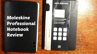 Moleskine Folio Professional Notebook Walk ThruReview [upl. by Izy]