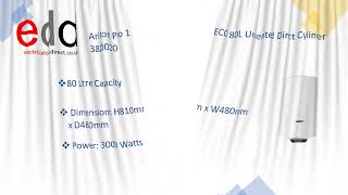 Introducing Ariston Pro 1 ECO 80L Unvented Direct Cylinder 3820020 [upl. by Amabelle]