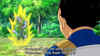 Vegeta goes Super Saiyan for the first timemp4 [upl. by Sulecram]