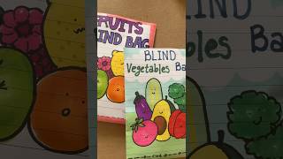 Vegetable blind bag ASMR papercraft asmr diy kawaii paper squishy squishmallows [upl. by Neile]