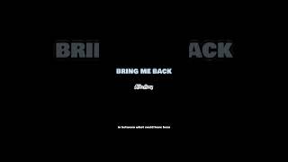 Miles Away  Bring Me BackOfficial Lyrics Video ftClaireRidgely lyrics music fyp fullsong [upl. by Saxela]