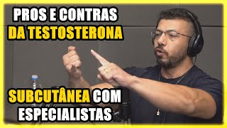 TESTOSTERONA SUBCUTÂNEA  Renato Cariani Adam Abbas e Kaminski Ironberg Podcast Max Titanium [upl. by Codel]