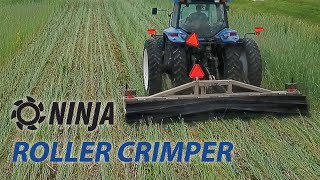 Cover Crop Roller Crimper [upl. by Weiss]