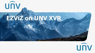 EZViZ Camera with UNV XVR [upl. by Anoyi]