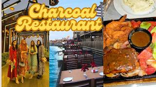 Charcoal Restaurant Do Darya Karachi visit  Review  Friends Meetup  Sea food  Pakistan [upl. by Erodasi406]